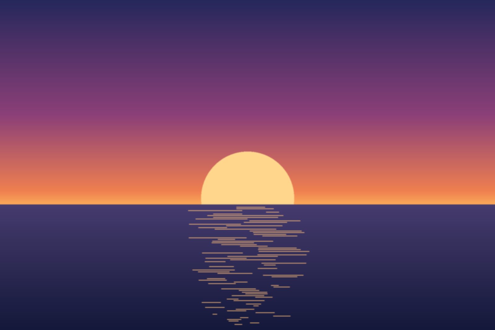 Sunset background