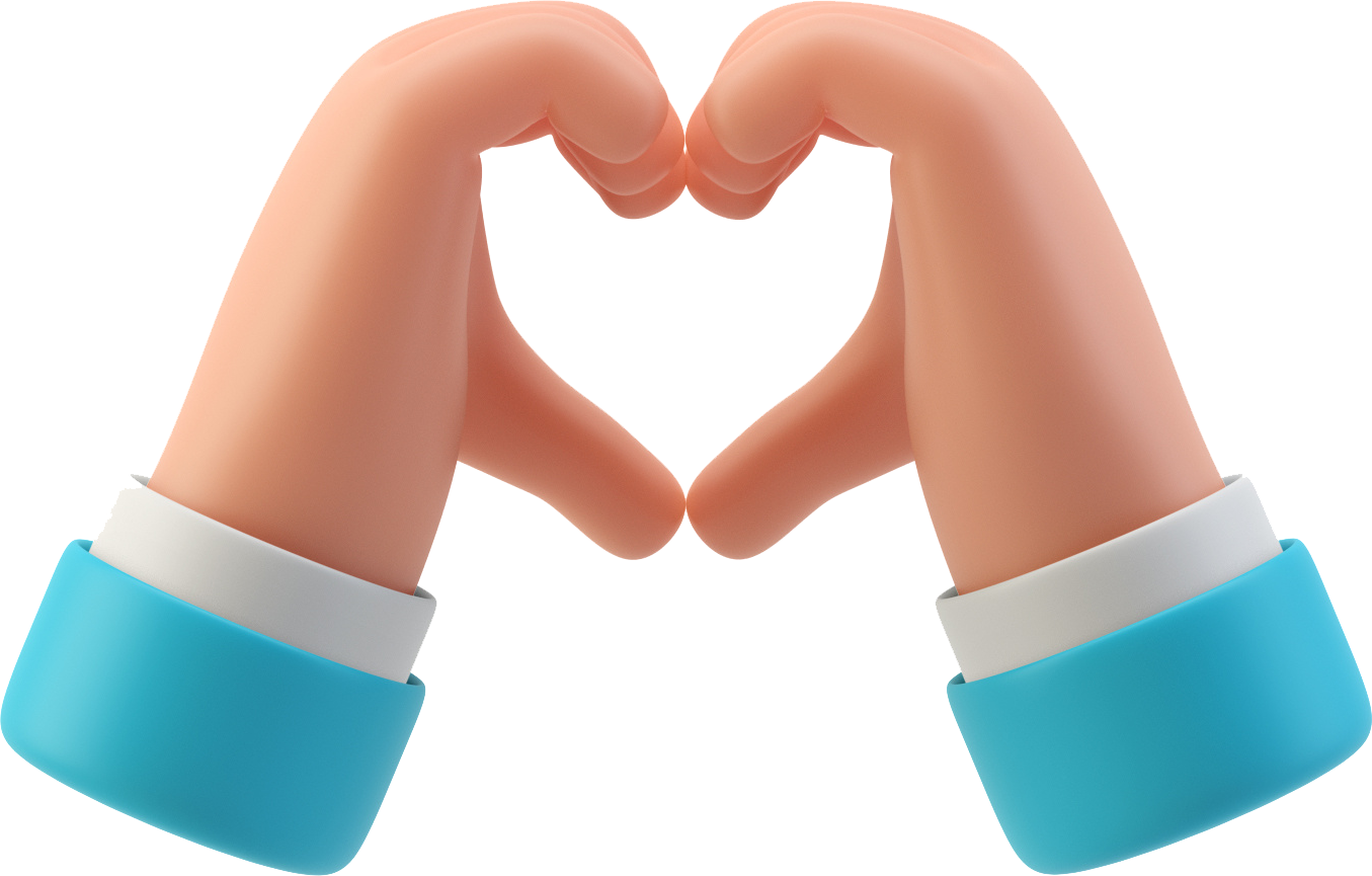3dhand Four, 3d style, for design-creative, free illustration