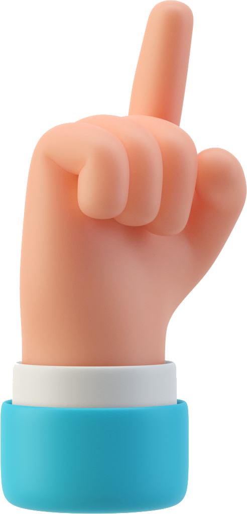 3dhand Three, 3d style, for design-creative, free illustration