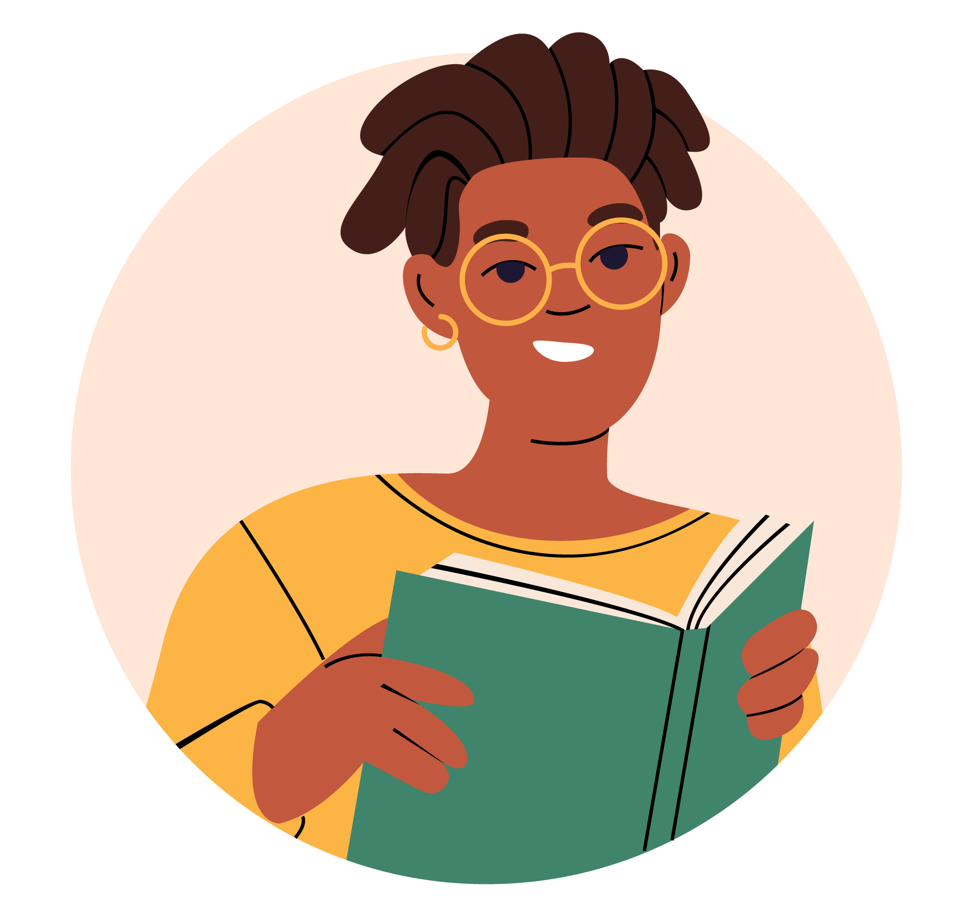 Avatar 16, minimal style, free illustration