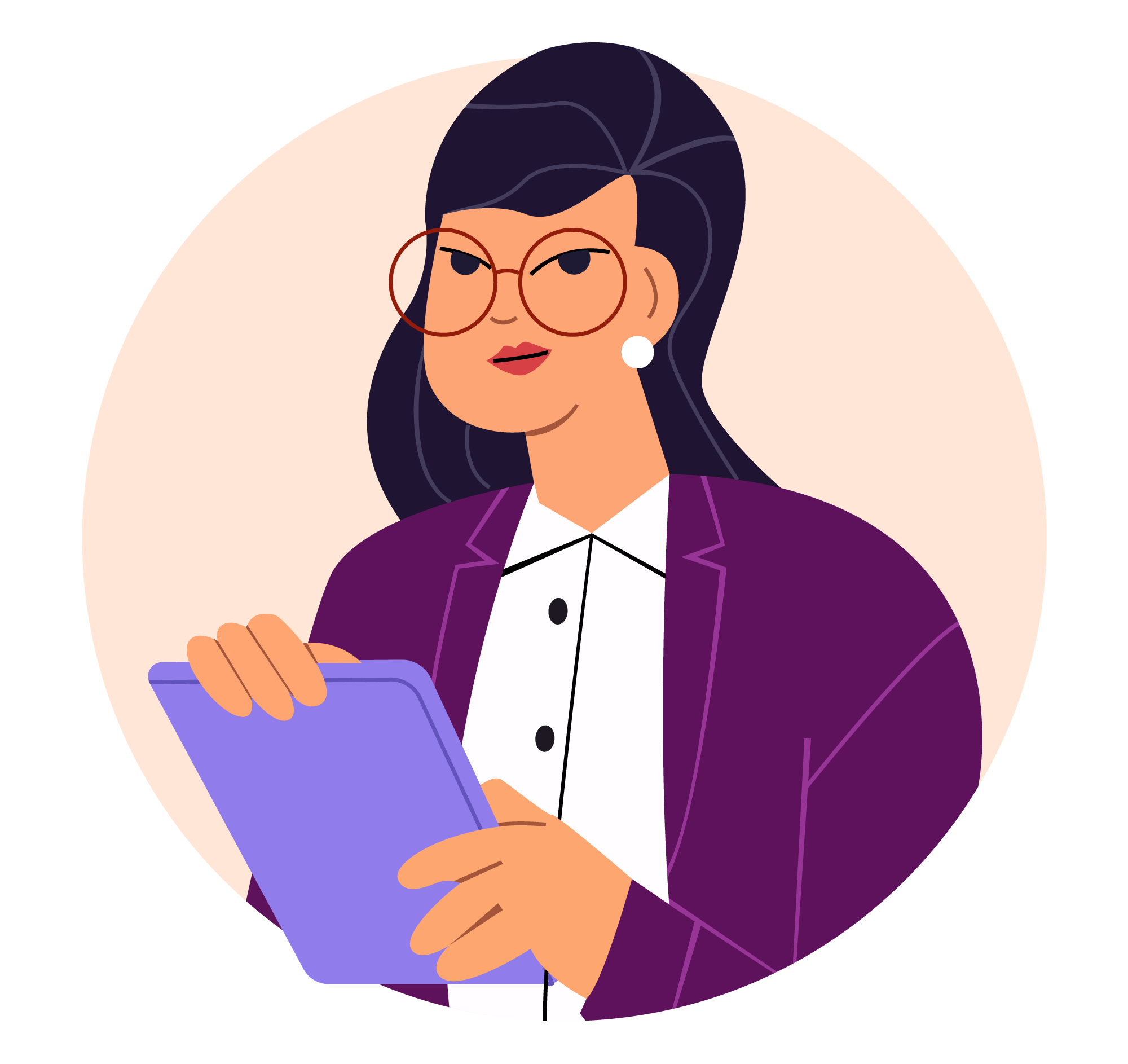 Avatar 30, minimal style, free illustration