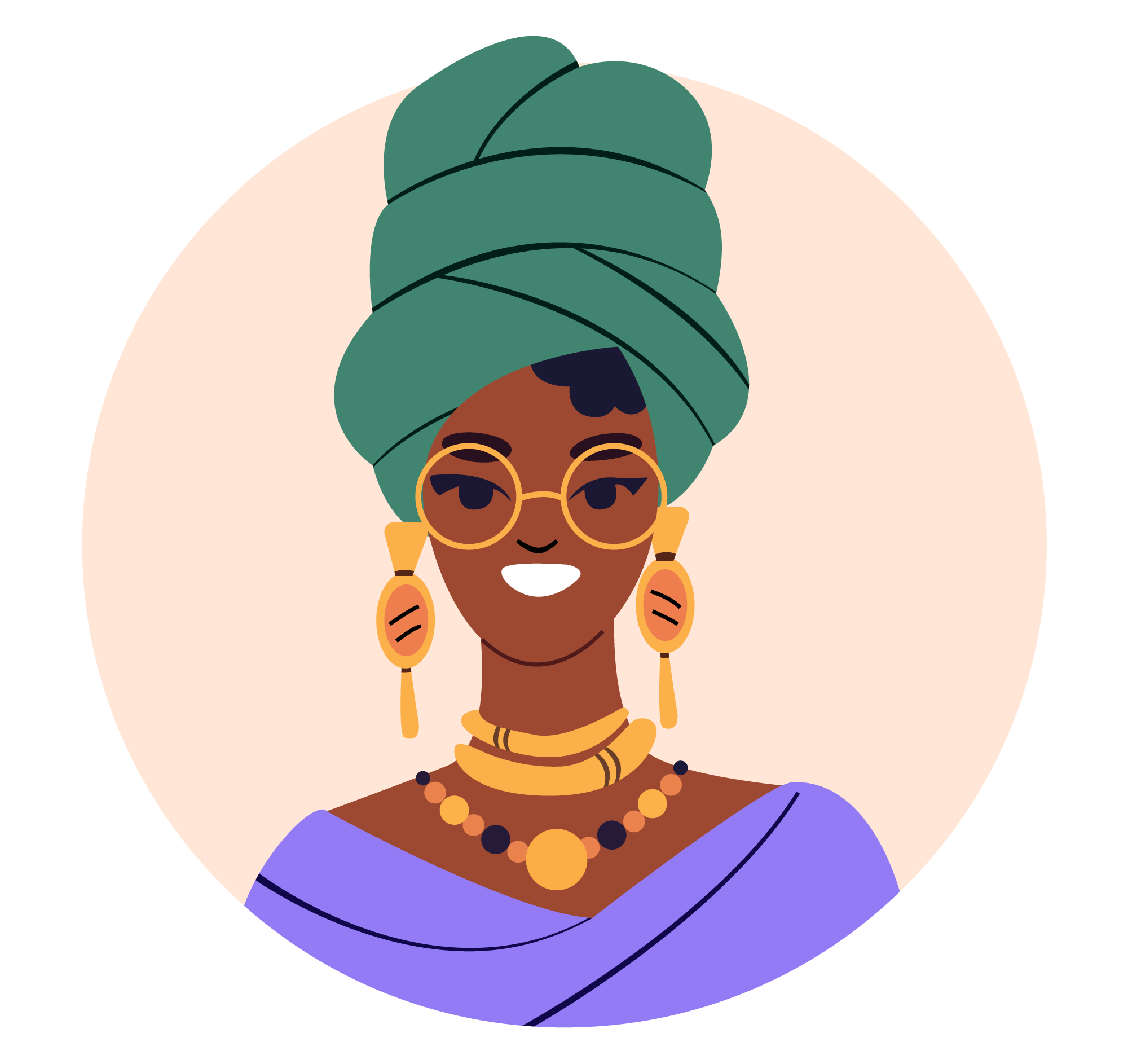 Avatar 6, minimal style, free illustration