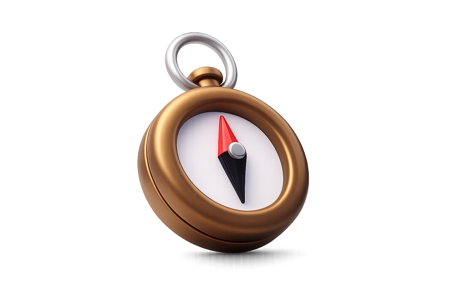 Compass, 3d style, for travel-lifestyle, free illustration