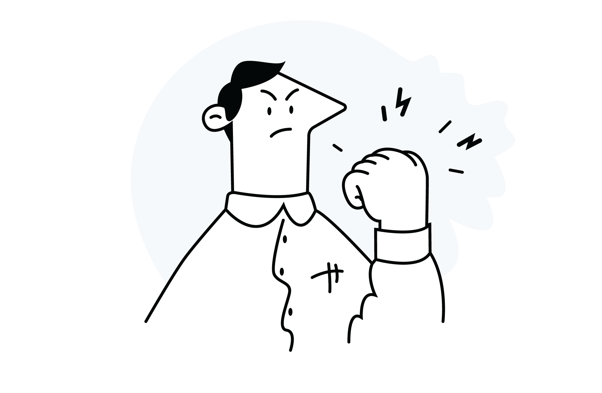 Dave2, flat style, free illustration