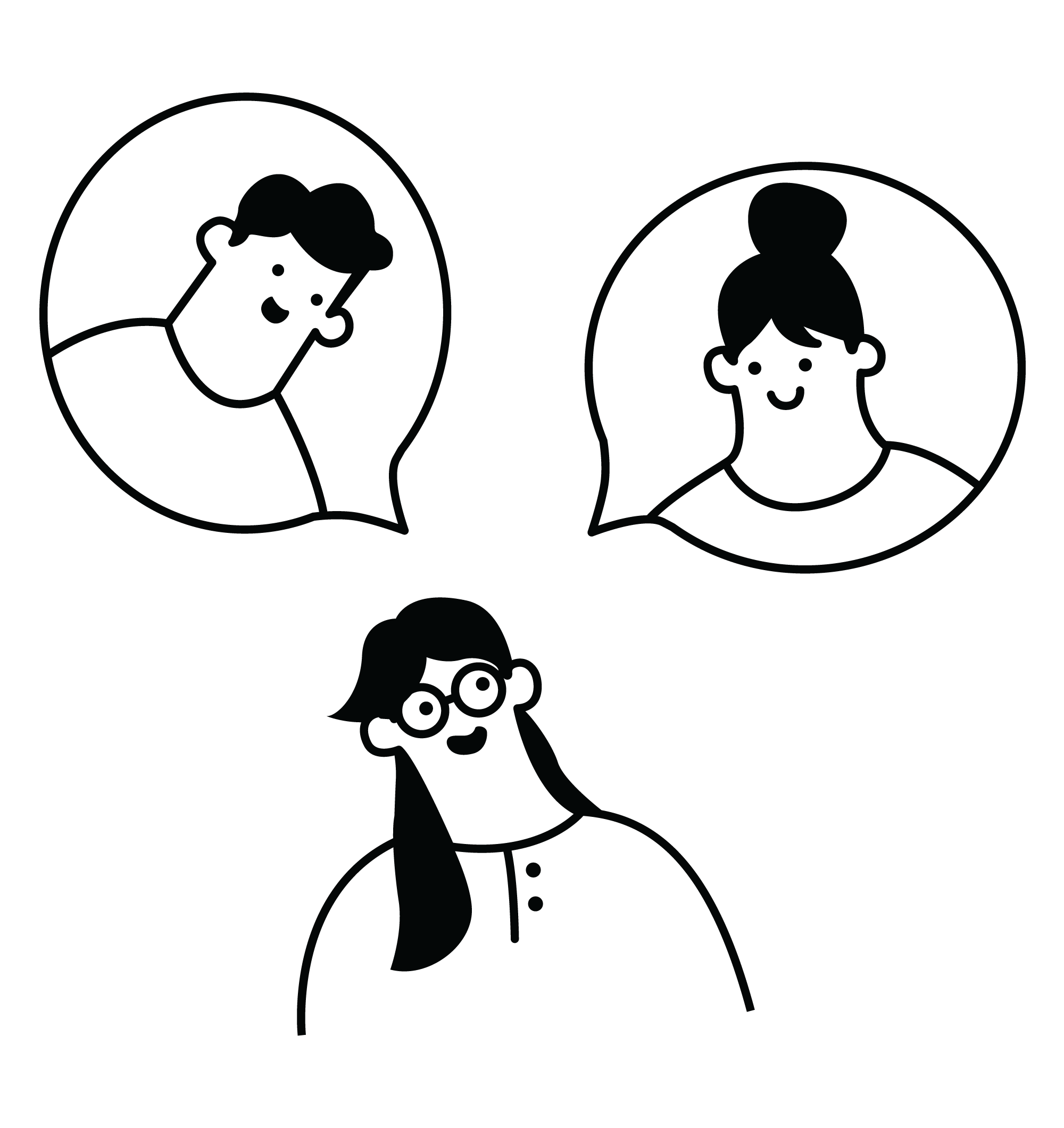 Free 6, flat style, free illustration
