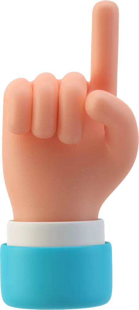 3dhand Five, 3d style, for design-creative, free illustration