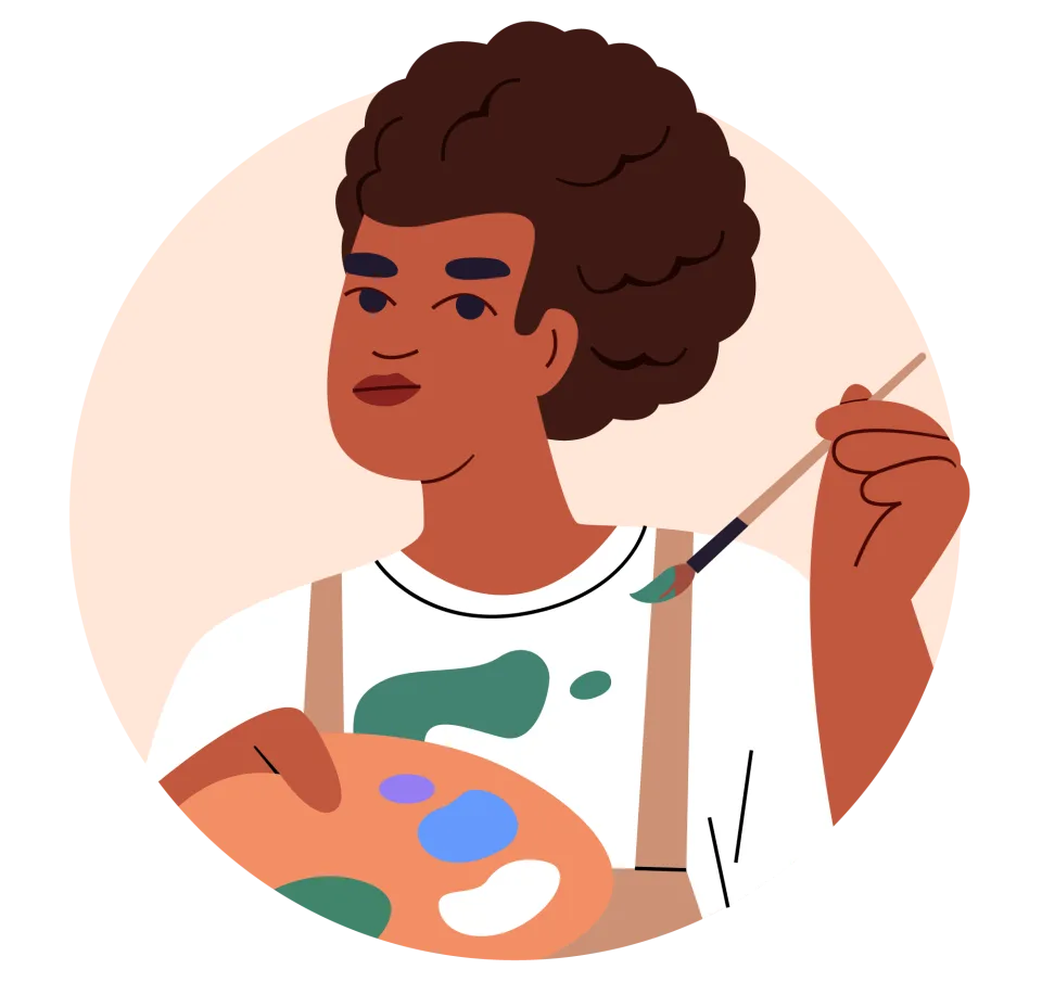 Avatar 2, minimal style, free illustration