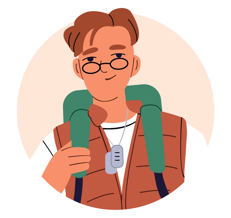 Avatar 21, minimal style, free illustration