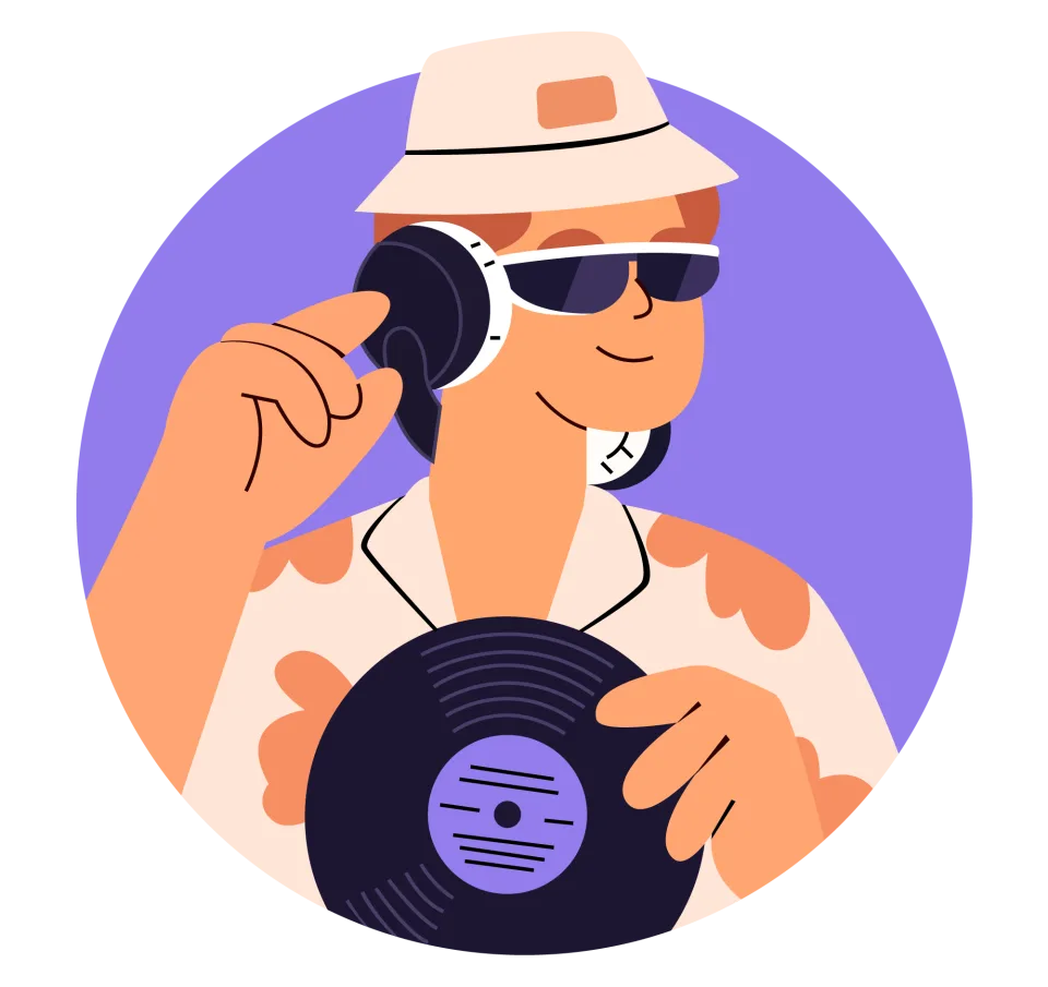 Avatar 23, minimal style, free illustration
