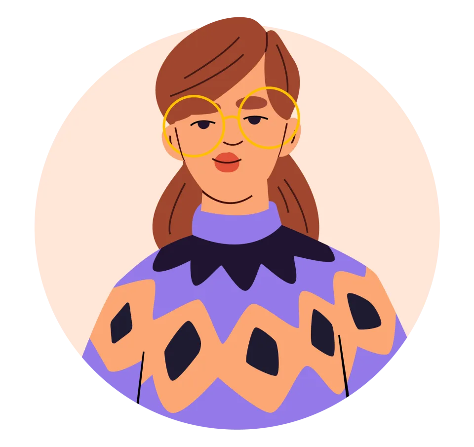 Avatar 28, minimal style, free illustration