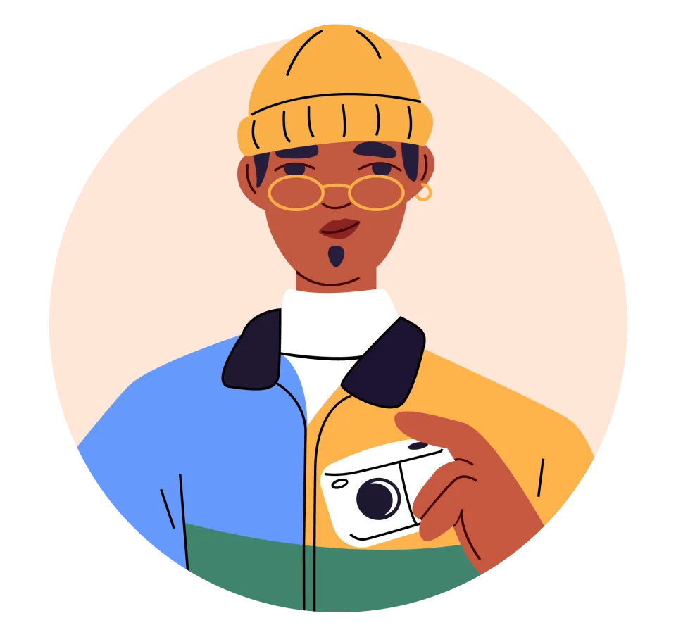 Avatar 4, minimal style, free illustration
