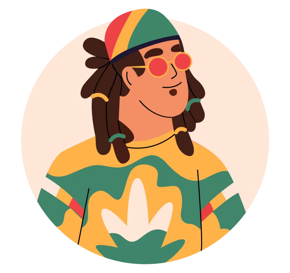 Avatar 8, minimal style, free illustration
