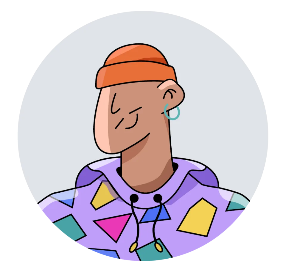 Avatar2, minimal style, for technology, free illustration