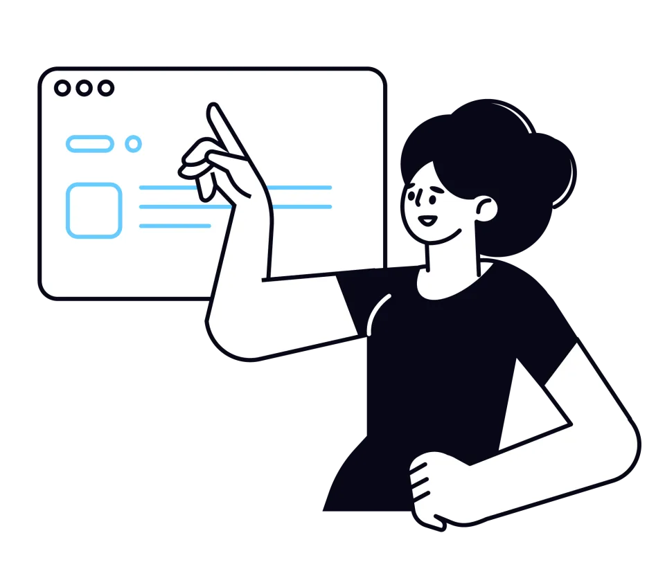 Business Presentation, flat style, free illustration
