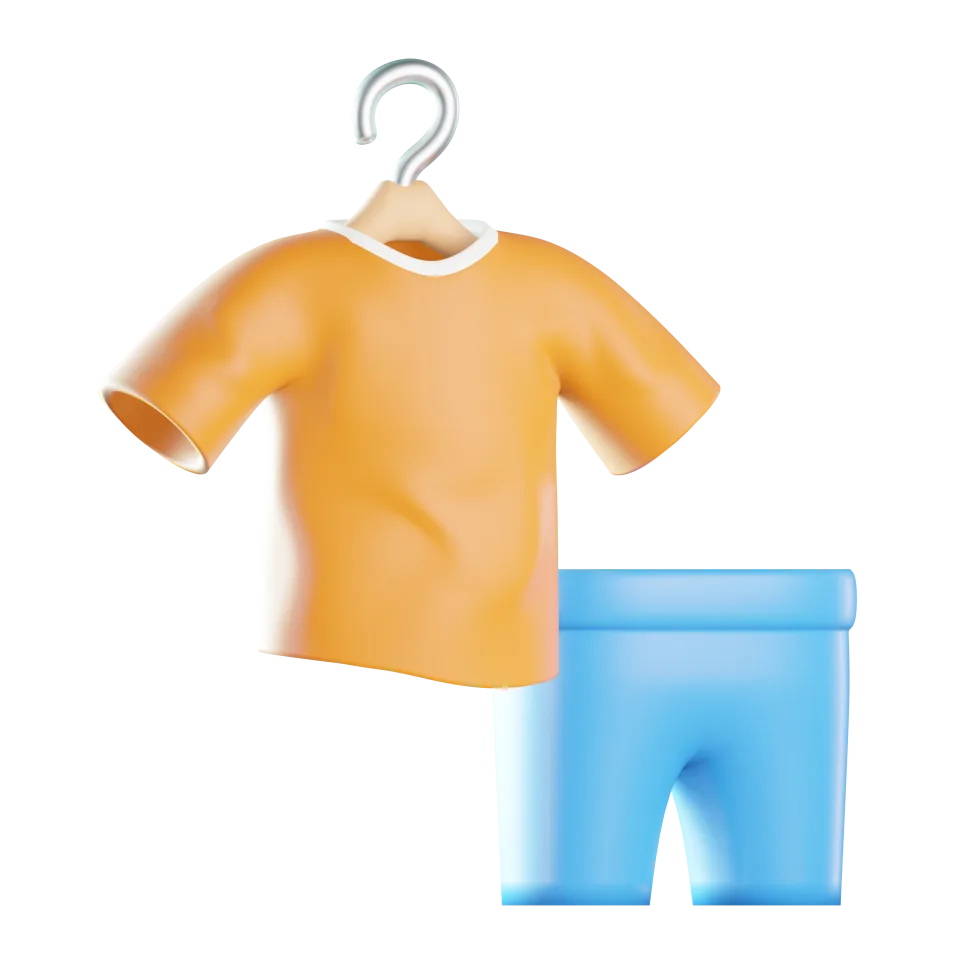 Clothes Icon – 3D, 3d style, for e-commerce, free illustration