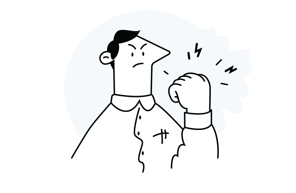 Dave2, flat style, free illustration