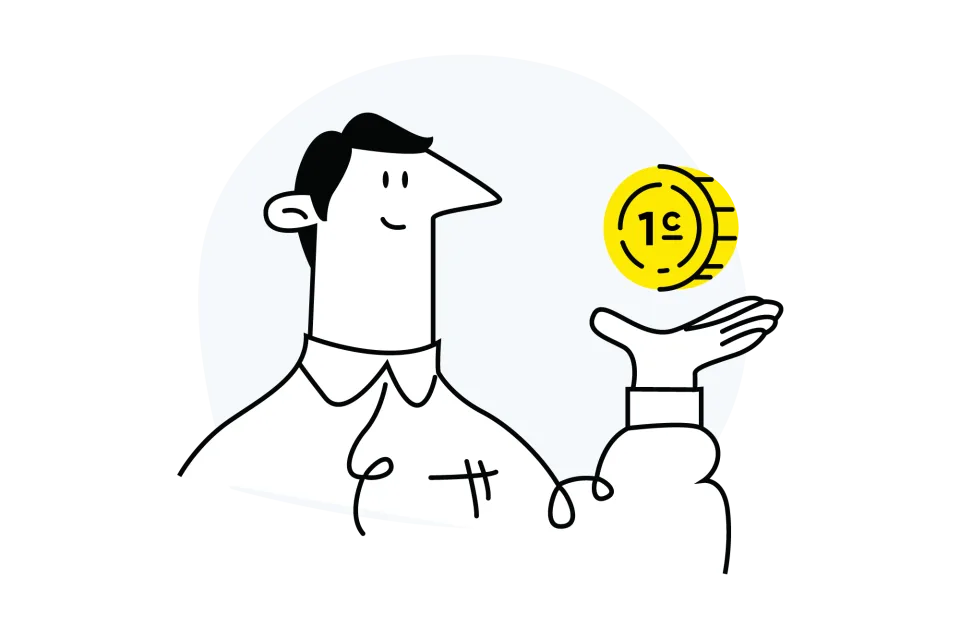 Dave6, flat style, free illustration