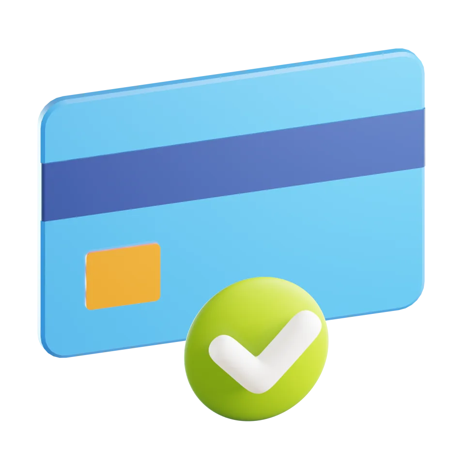 Payment Success Icon – 3D, 3d style, for e-commerce, free illustration