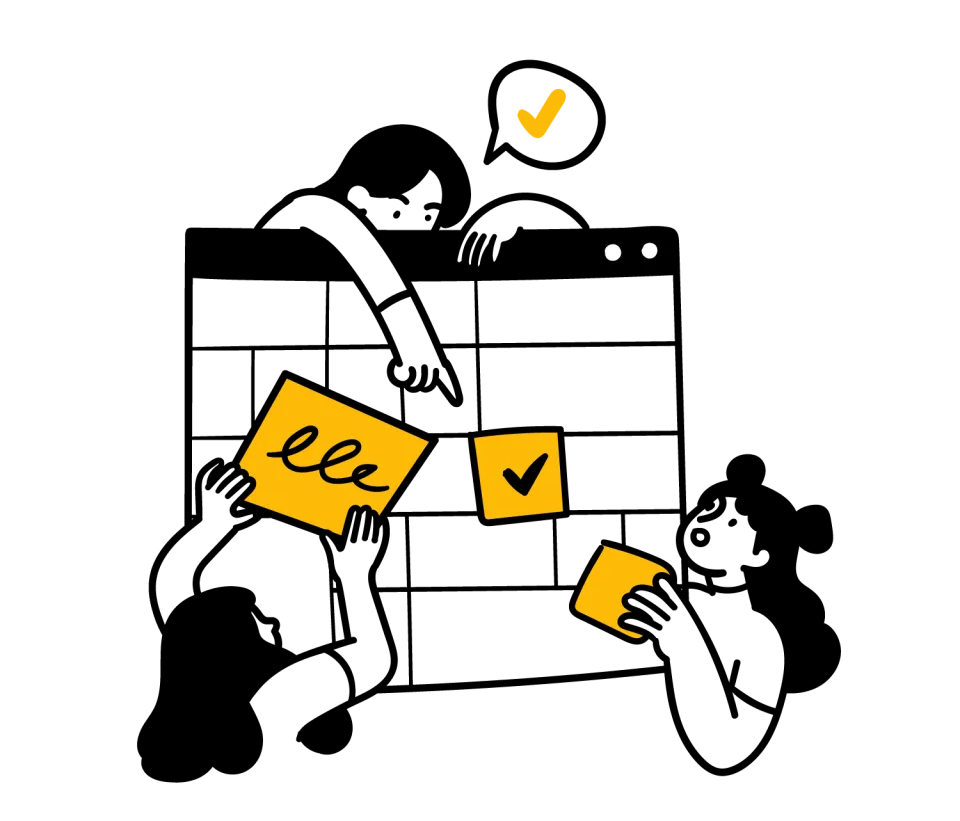 Productiveillustration 10, flat style, for education, free illustration