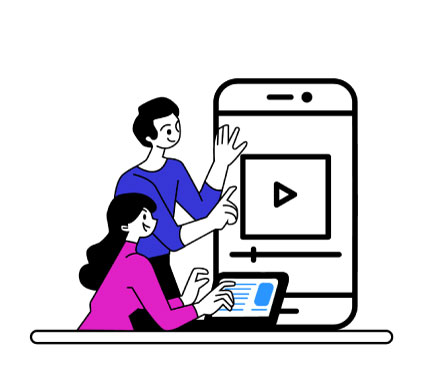 App Development Illustration, flat style, for technology, free illustration