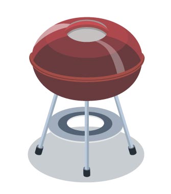 Picnic Outdoor Cooking Vector Illustration illustration pack