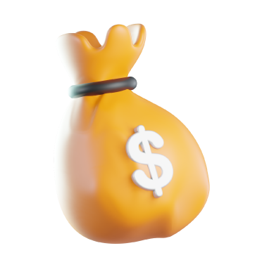 Money Bag Icon – 3D, 3d style, for e-commerce, free illustration