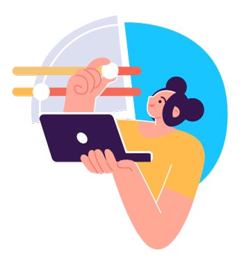 Software QA Testing & Quality Illustration, flat style, for technology, free illustration