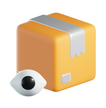 View Delivery Icon – 3D, 3d style, for e-commerce, free illustration