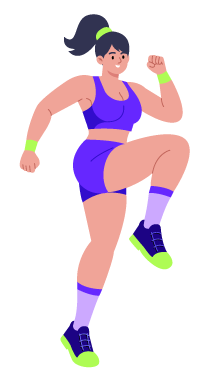 Women Fitness & Workout Vector Illustrations illustration pack