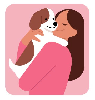 Pet & Animal Love Illustrations Collection illustration pack