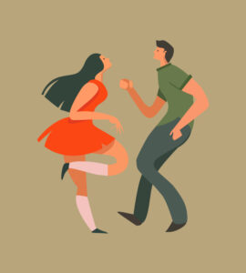 Dancing couple
