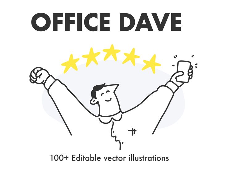 Officedave illustrations