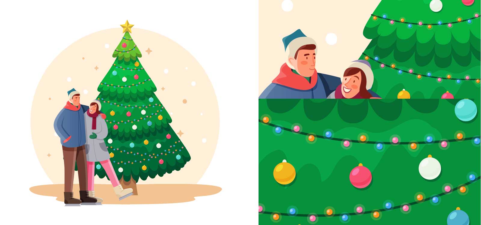 Free high resolution Christmas illustration