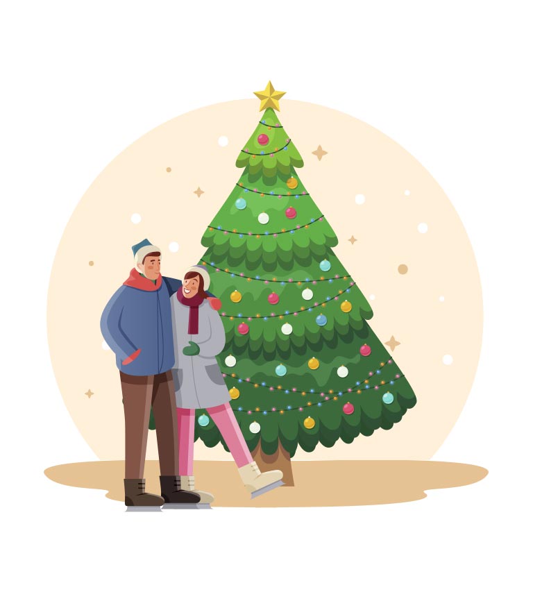 Free high resolution Christmas illustration